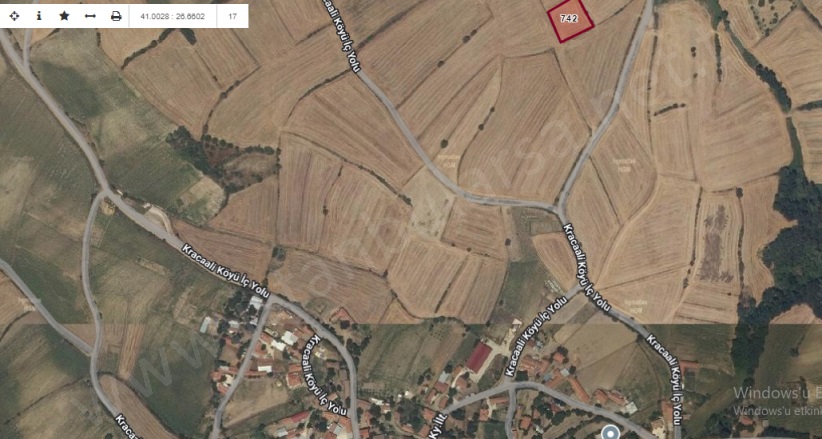 Karacaali Köyü Keşan Satılık Tarla |  1600M2 460.000Tl Resim-5