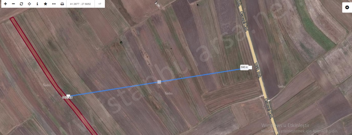 Osmanlı Mah. Saray Satılık Tarla |  260M2 156.000Tl Resim-3