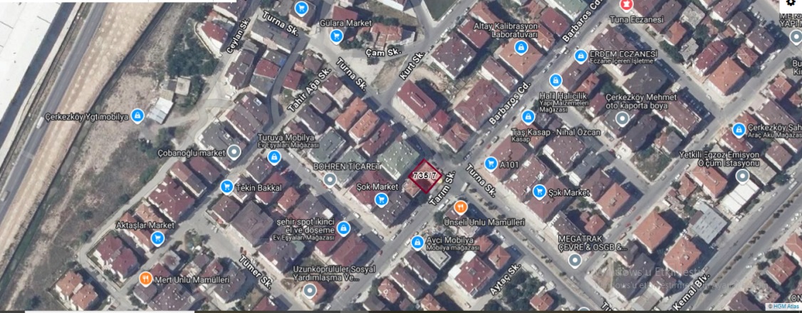 Fevzi Paşa Mah. Çerkezköy Satılık Arsa |  312M2 8.470.000Tl Resim-5