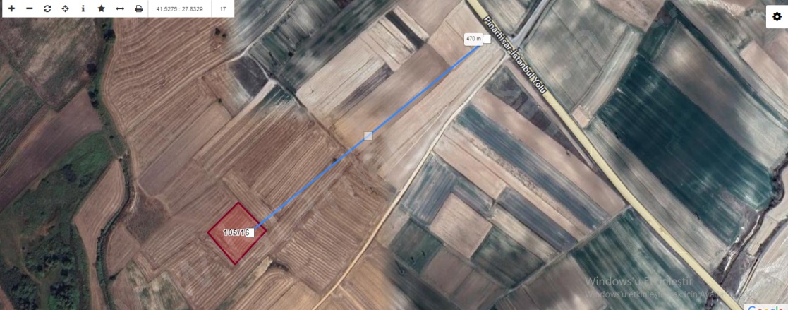 Evrenli Köyü Vize Satılık Tarla |  266M2 230.000Tl Resim-2