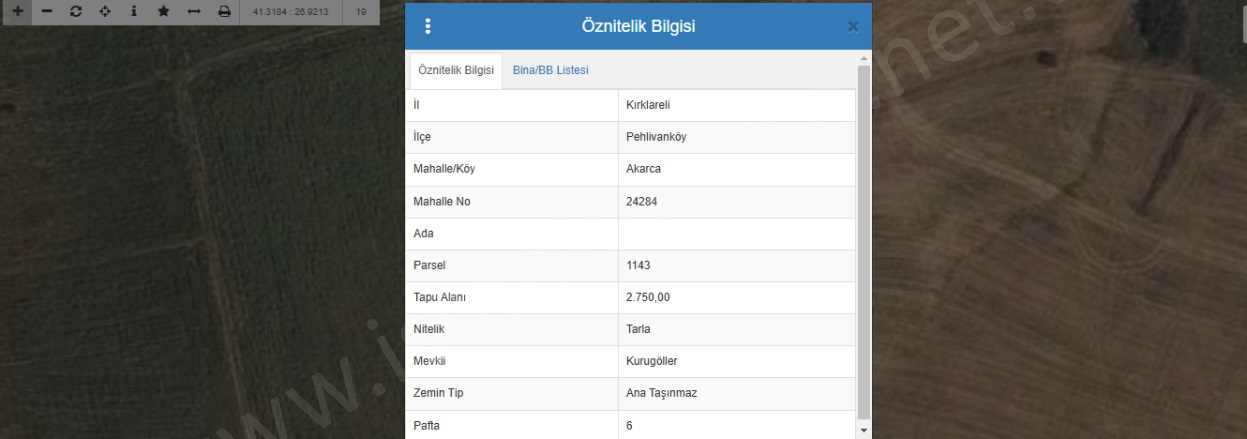 Akarca Köyü Pehlivanköy Satılık Tarla |  2750M2 460.000Tl Resim-1