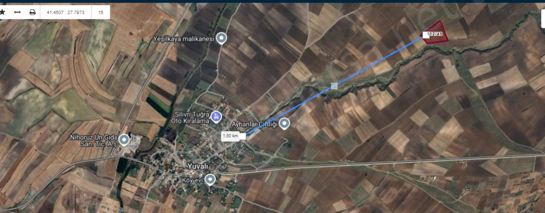 Yuvalı Mah. Saray Satılık Tarla |  660M2 495.000Tl Resim-1