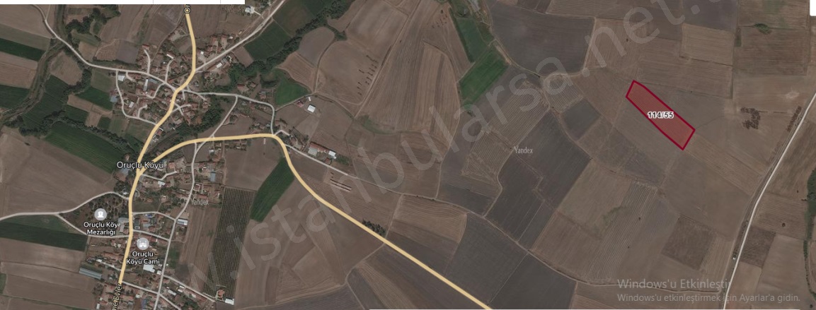 Oruçlu Köyü Babaeski Satılık Tarla |  2760M2 952.000Tl Resim-1