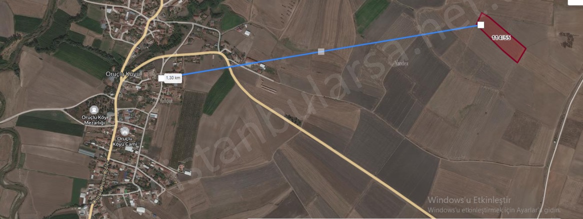 Oruçlu Köyü Babaeski Satılık Tarla |  2760M2 952.000Tl Resim-2