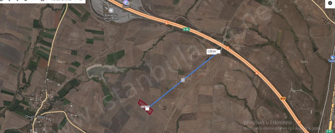 Oruçlu Köyü Babaeski Satılık Tarla |  2760M2 952.000Tl Resim-3