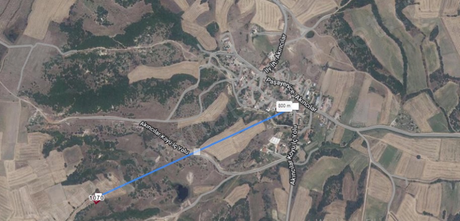 Akıncılar Köyü Meriç Satılık Tarla |  665M2 190.000Tl Resim-3