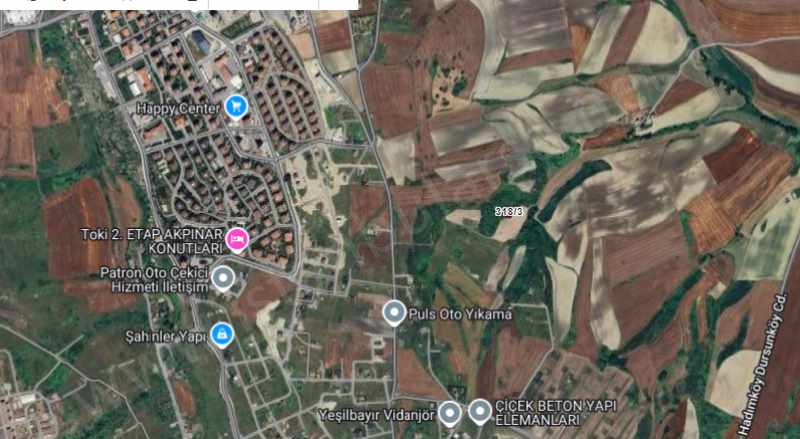 Arnavutköy Hadımköyde Satılık Arsa 500 M2 Müstakil Merkezde Hadımköy Mah