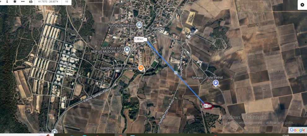 Şafak Mah. Süloğlu Satılık Tarla |  1938M2 632.000Tl Resim-2