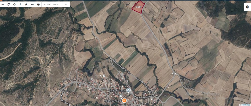 Çınaraltı Mah. Malkara Satılık Tarla |  8000M2 2.750.000Tl Resim-5