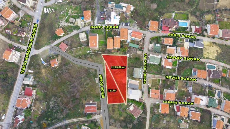Karaburun Mah. Arnavutköy Satılık Arsa |  2000M2 50.000.000Tl İmarlı  Resim-2