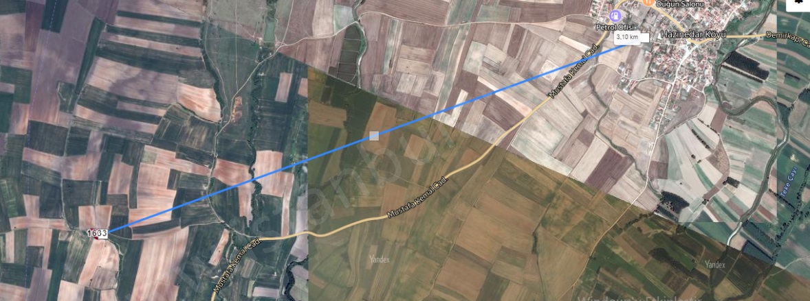 Hazinedar Köyü Babaeski Satılık Tarla |  2800M2 862.000Tl Resim-3