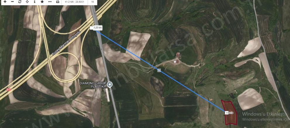 Dursunköy Mah. Arnavutköy Satılık Tarla |  284M2 1.430.000Tl Resim-3