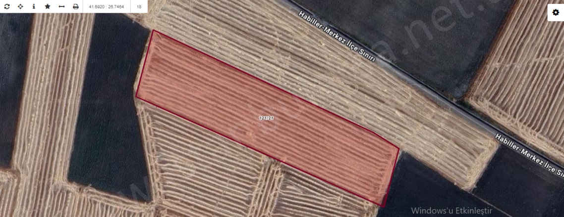 Demirhanlı Köyü Edirne Satılık Tarla |  261M2 130.000Tl Resim-1