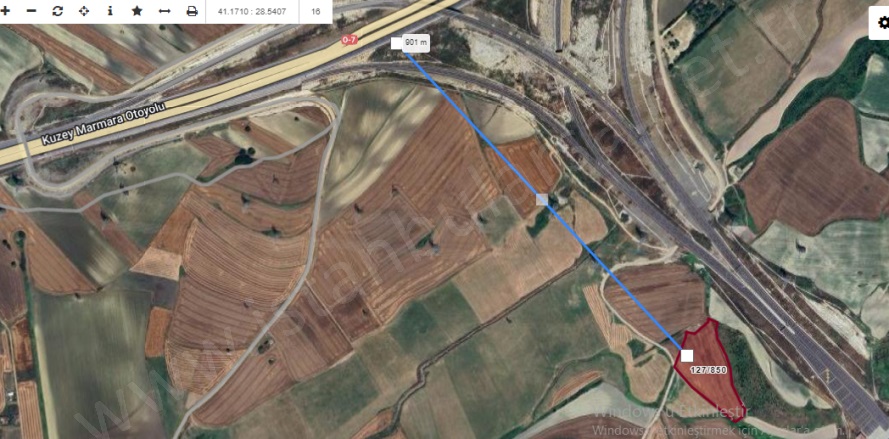 Nakkaş Mah. Çatalca Satılık Tarla |  786M2 980.000Tl Resim-4