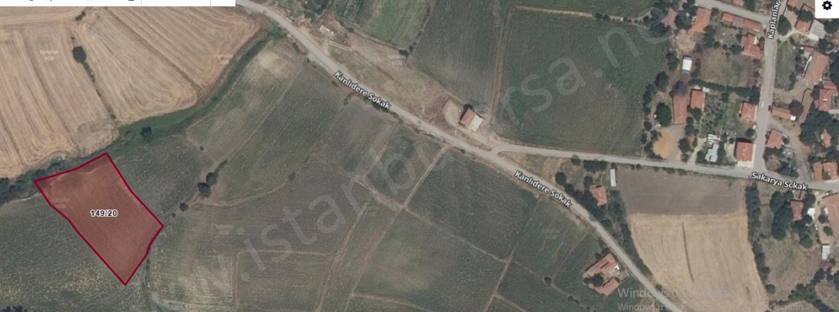 İnönü Mah-İbriktepe Köyü. İpsala Satılık Tarla |  4000M2 632.000Tl Resim-1