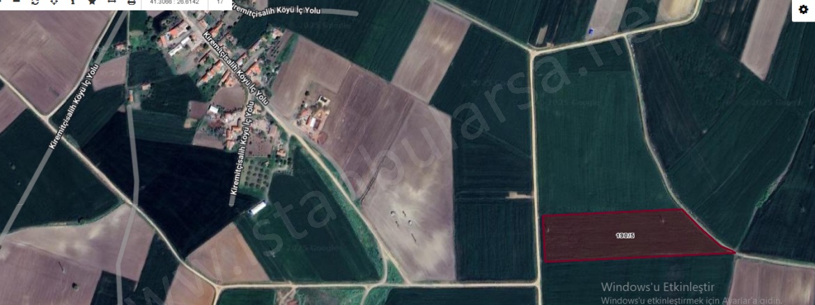 Kiremitçisalih Köyü Uzunköprü Satılık Tarla |  1000M2 320.000Tl Resim-3