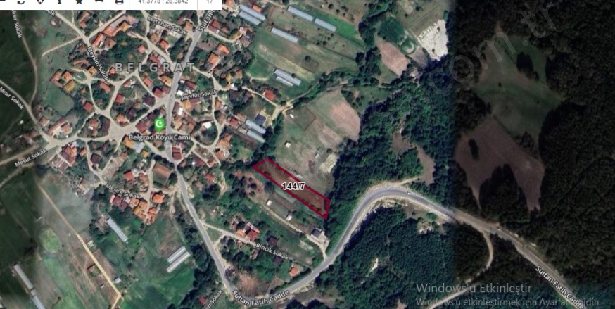 Belgrat Mah. Çatalca Satılık Tarla |  150M2 750.000Tl Resim-3