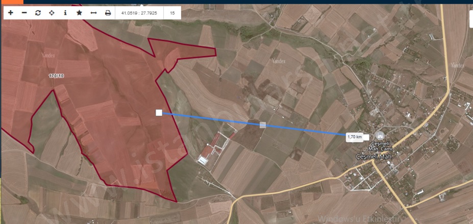 Çeşmeli Mah. Marmaraereğlisi Satılık Tarla |  513M2 230.000Tl Resim-4