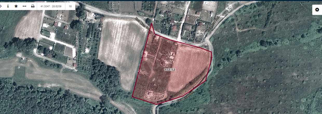 Arnavutköy Balabanda Satılık Tarla Arsa 193 M2 Çevrili Yolu Var Hisseli Balaban Mah