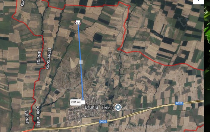 Ürünlü Köyü Kırklareli Satılık Tarla |  6500M2 1.210.000Tl Resim-4