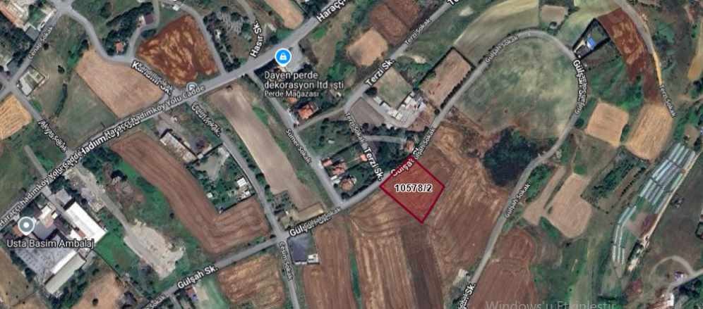 Arnavutköy Haraççıda Satılık Arsa 3 548 M2 Müstakil imarlı Haraççı Mah