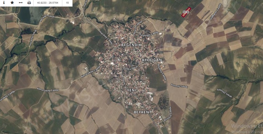 Beykent Mah-Beğendik Köyü. Keşan Satılık Tarla |  876M2 414.000Tl Resim-4