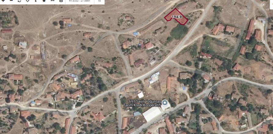 Yoğuntaş Bucak Merkezi Köyü Kırklareli Satılık Arsa |  500M2 1.265.000Tl Resim-2