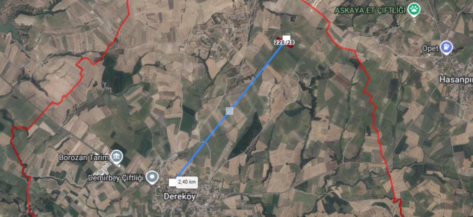 Dereköy Köyü Uzunköprü Satılık Tarla |  668M2 161.000Tl Resim-1