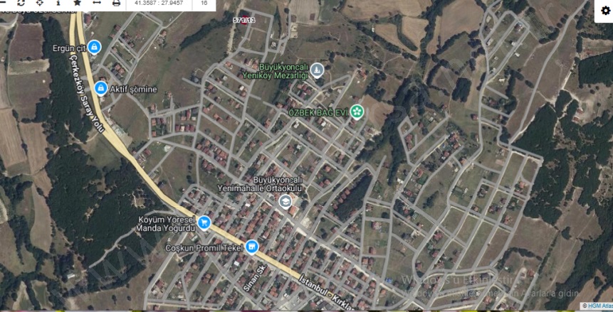 Büyükyoncalı Merkez Mah. Saray Satılık Arsa |  250M2 1.457.000Tl Resim-3