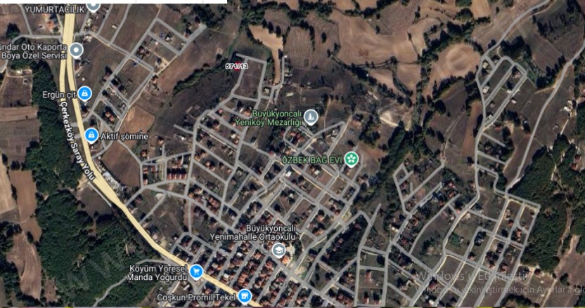 Büyükyoncalı Merkez Mah. Saray Satılık Arsa |  250M2 1.457.000Tl Resim-5