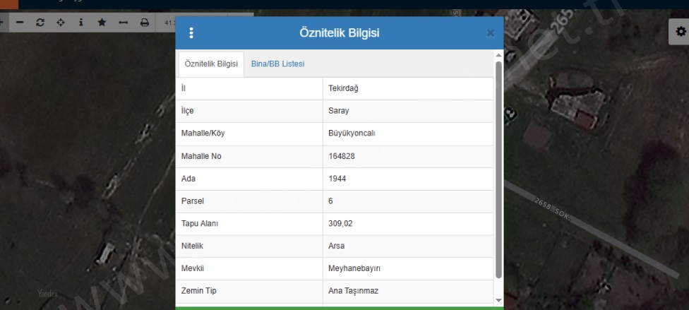 Büyükyoncalı Merkez Mah. Saray Satılık Arsa |  309M2 1.720.000Tl Resim-2