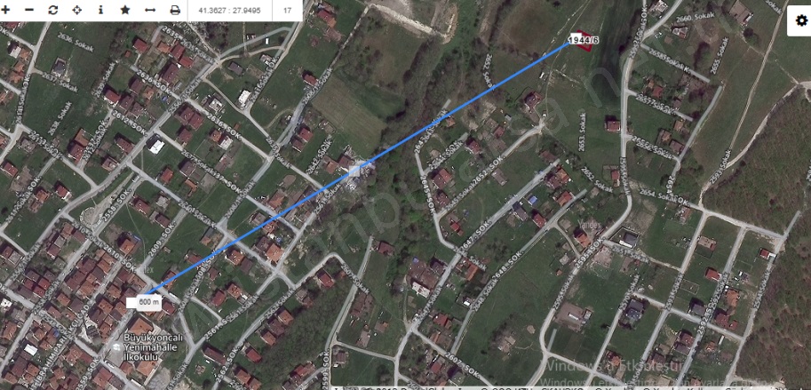 Büyükyoncalı Merkez Mah. Saray Satılık Arsa |  309M2 1.720.000Tl Resim-5