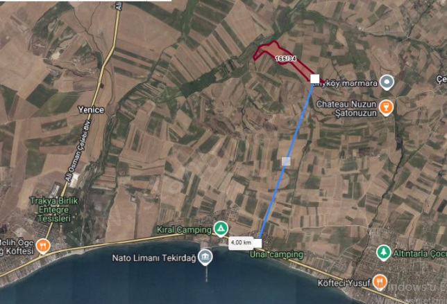 Çeşmeli Mah. Marmaraereğlisi Satılık Tarla |  592M2 345.000Tl Resim-4