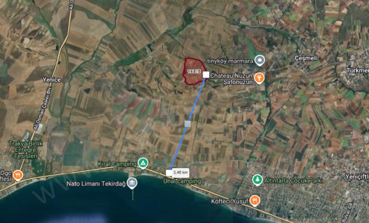 Çeşmeli Mah. Marmaraereğlisi Satılık Tarla |  360M2 644.000Tl Resim-3