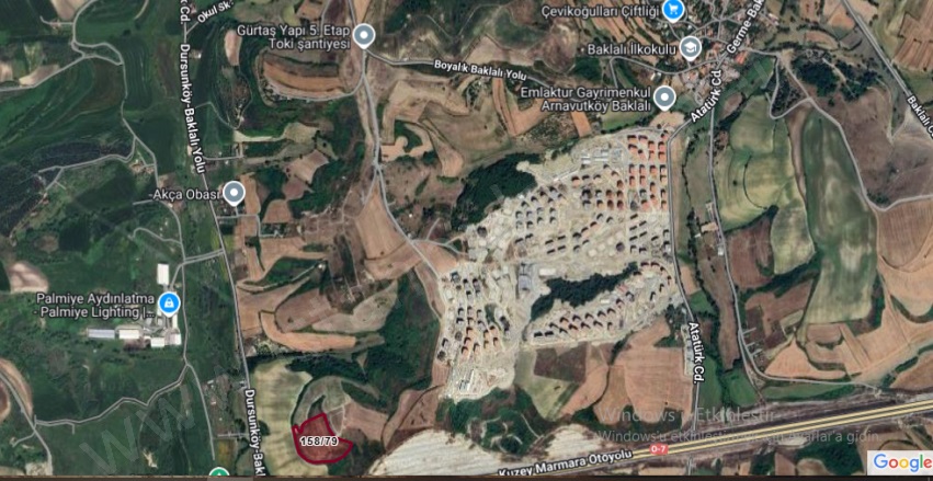 Boyalık Mah. Arnavutköy Satılık Tarla |  200M2 655.000Tl Resim-4