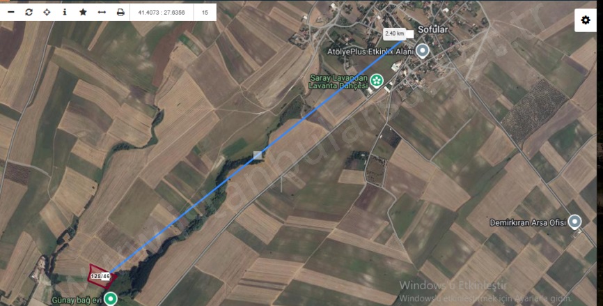 Sofular Mah. Saray Satılık Tarla |  933M2 862.000Tl Resim-4