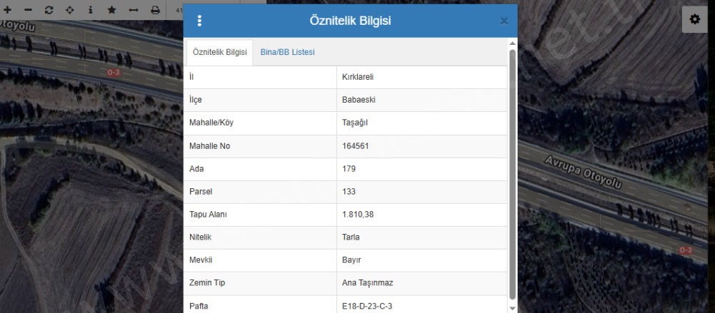 Taşağıl Bucak Merkezi Köyü Babaeski Satılık Tarla |  1810M2 805.000Tl Resim-3