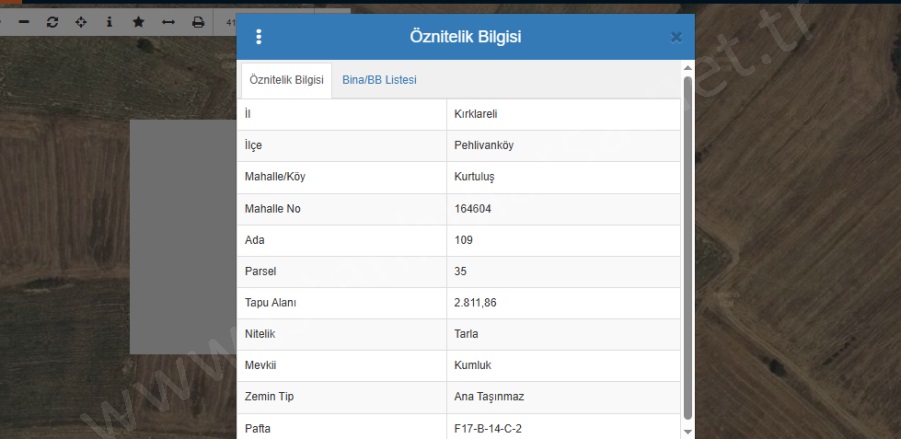 Kurtuluş Mah. Pehlivanköy Satılık Tarla |  2812M2 1.100.000Tl Resim-1
