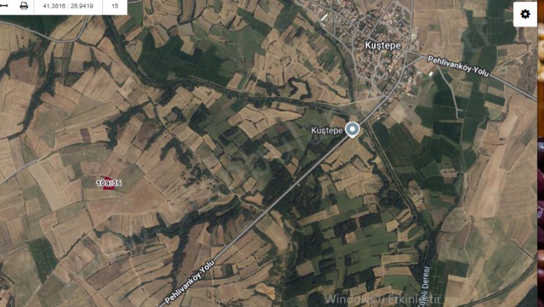 Kurtuluş Mah. Pehlivanköy Satılık Tarla |  2812M2 1.100.000Tl Resim-5