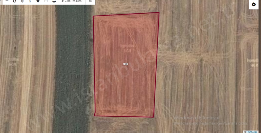 Doğanca Köyü Pehlivanköy Satılık Tarla |  328M2 150.000Tl Resim-3