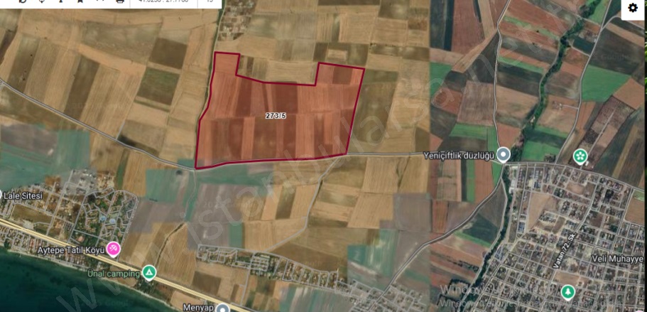 Çeşmeli Mah. Marmaraereğlisi Satılık Tarla |  526M2 770.000Tl Resim-2