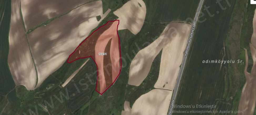 Arnavutköy Dursunköyde Satılık Tarla Arsa 254 M2 Hisseli imarlı Dursunköy Mah