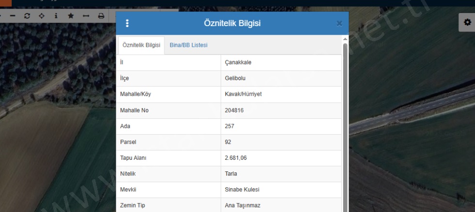 Hürriyet Mah-Kavakköy Köyü. Gelibolu Satılık Tarla |  2681M2 2.475.000Tl Resim-2