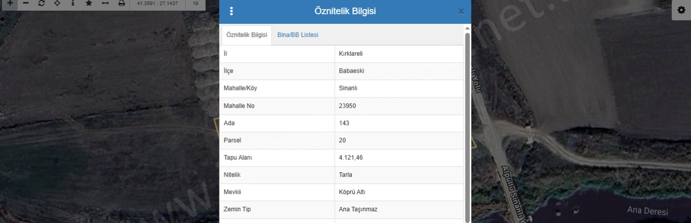 Atatürk Mah-Sinanlı Köyü. Babaeski Satılık Tarla |  4121M2 1.925.000Tl Resim-1