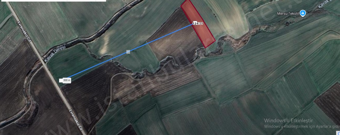 Fatih Mah-Evrensekiz Köyü. Lüleburgaz Satılık Tarla |  1023M2 713.000Tl Resim-2