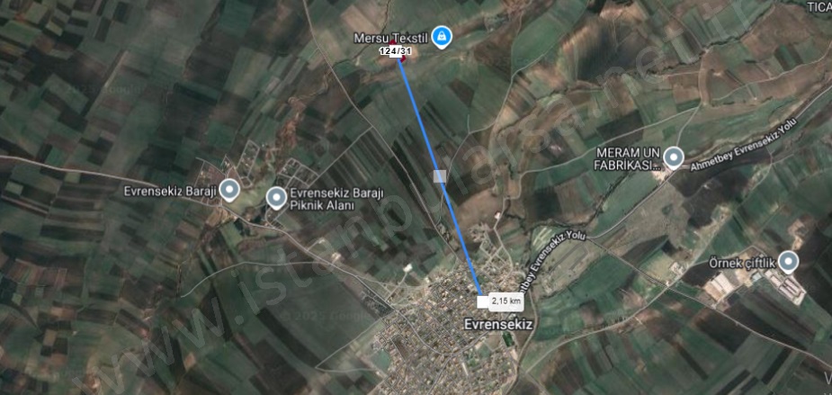 Fatih Mah-Evrensekiz Köyü. Lüleburgaz Satılık Tarla |  1023M2 713.000Tl Resim-3