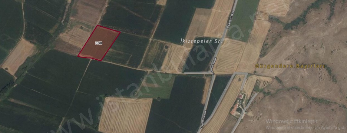 Yeni Mah-İnece Köyü. Kırklareli Satılık Tarla |  231M2 107.000Tl Resim-5