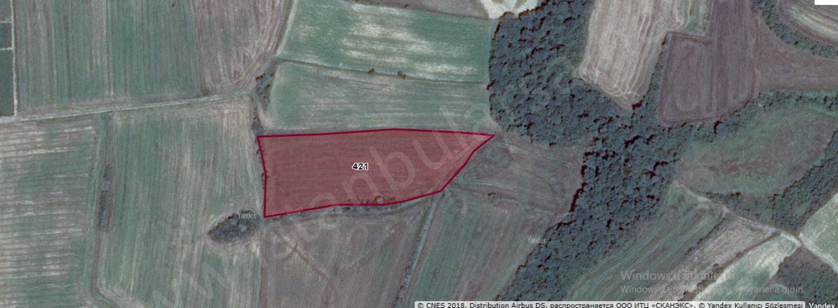 Bakışlar Köyü Havsa Satılık Tarla |  1327M2 280.000Tl Resim-2