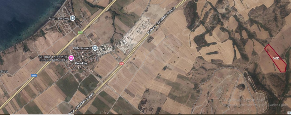 Demirtepe Köyü Gelibolu Satılık Tarla |  2970M2 1.630.000Tl Resim-5