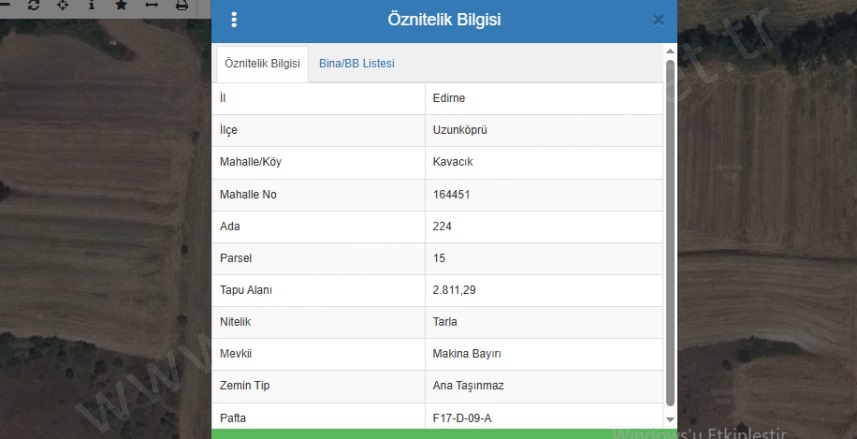 Kavacık Köyü Uzunköprü Satılık Tarla |  2811M2 977.000Tl Resim-2